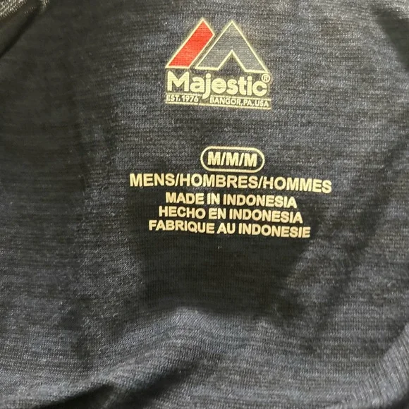 BRAVES Majestic Blue Polo Shirt with Short Sleeves and Relaxed Fit
Medium - Picture 4 of 6